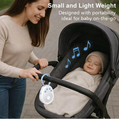 Baby White Noise Machine | 20 Soothing Sounds, Sleep in Minutes | Portable USB for Newborns & Travel
