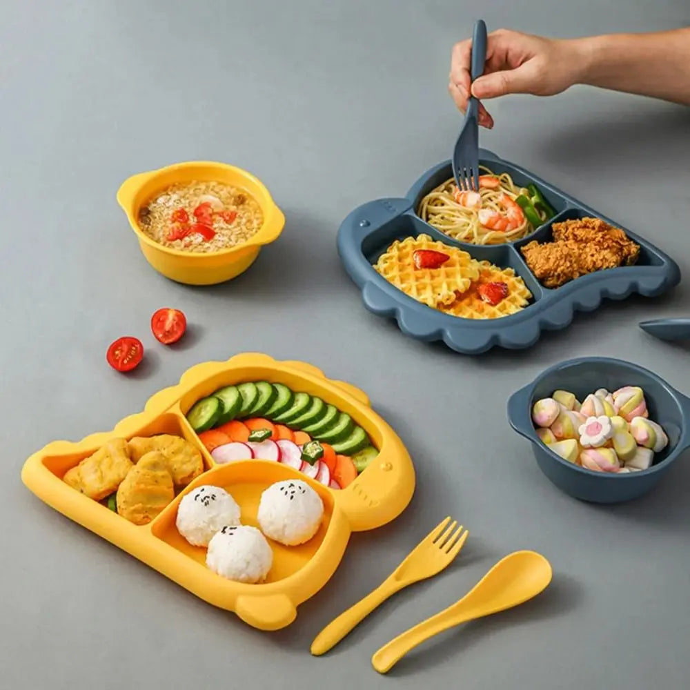 Kids Dinosaur Dinnerware Set