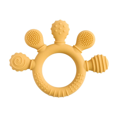 Baby Silicone Teether & Pacifier Chain Set