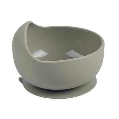 Baby Silicone Suction Bowl with Spoon | Waterproof Kids Feeding Tableware