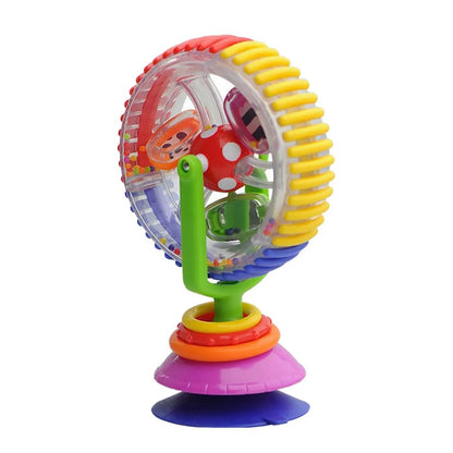 Baby Ferris Wheel Rattle Toy | Suction Cup Spinning Sensory Toy for Babies & Toddlers