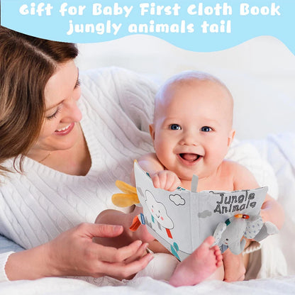 Soft 3D Sensory Cloth Book for Babies & Toddlers