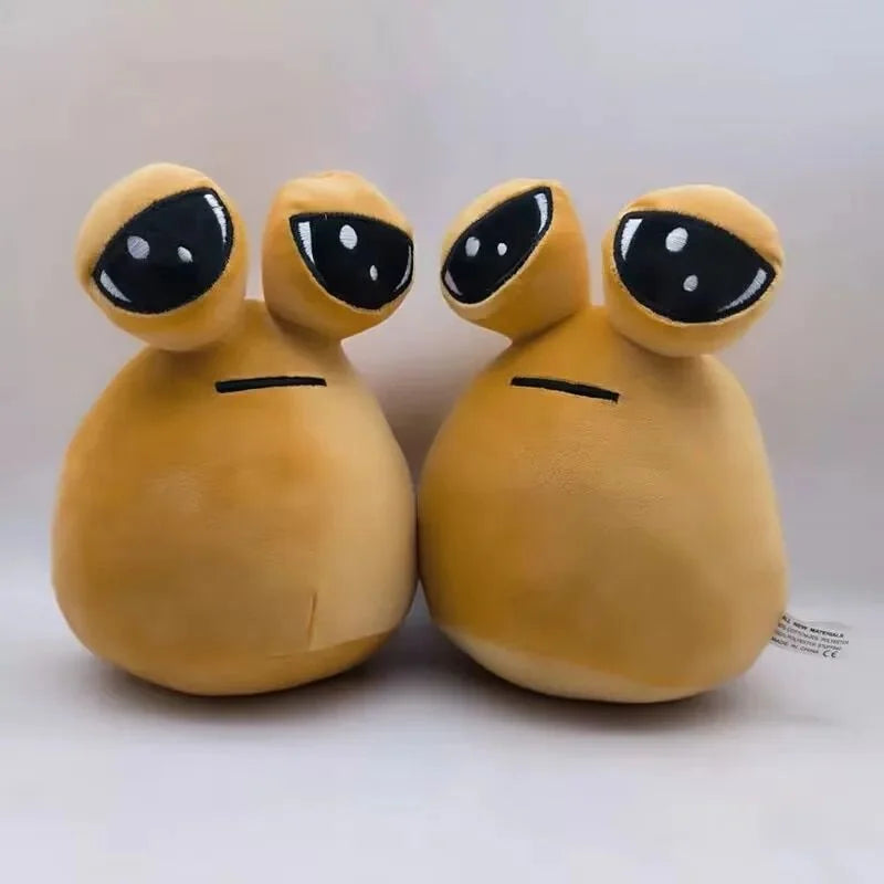 Pou Alien Plush Toy | Kawaii Anime Stuffed Doll for Kids