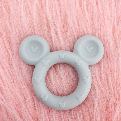 Silicone Turtle Baby Teether | Food-Grade Soft Tortoise Teething Toy | 8 Colours
