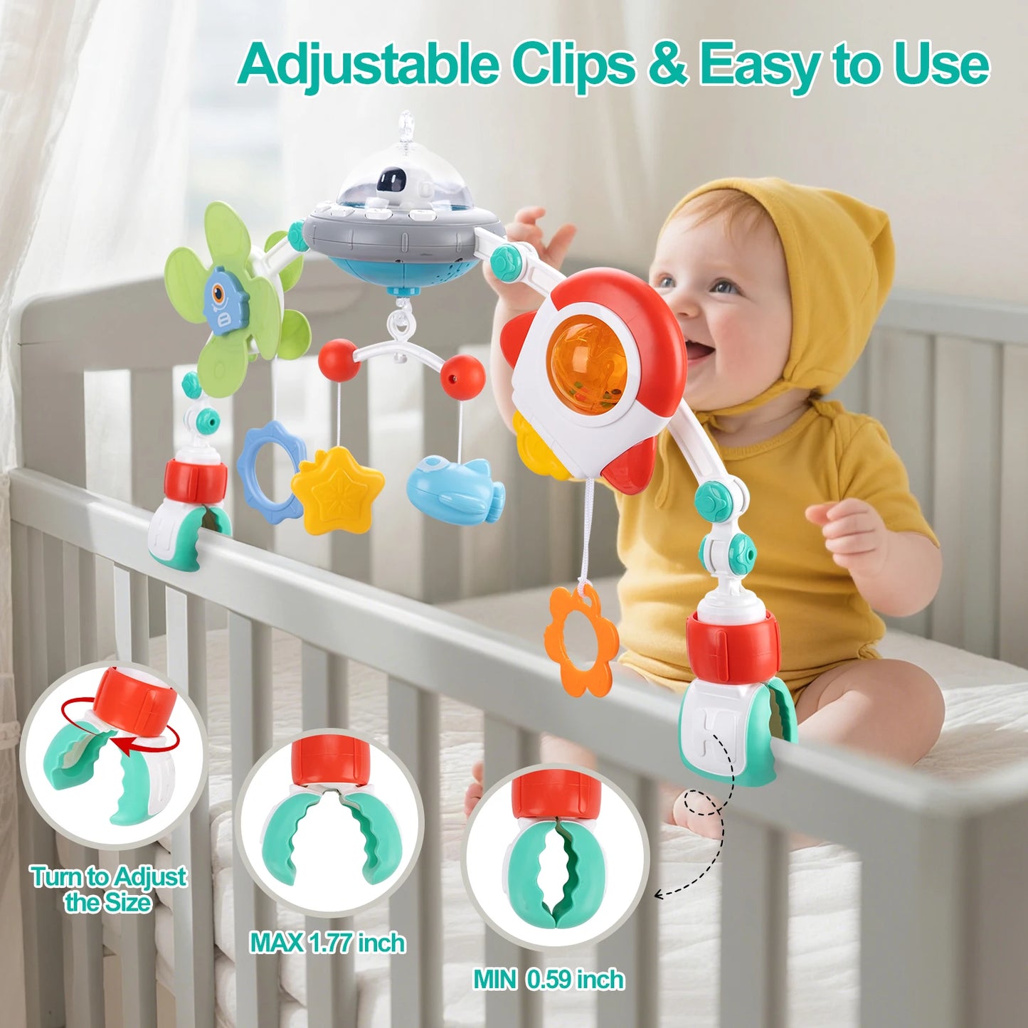 Baby Stroller & Pram Activity Arch Toy