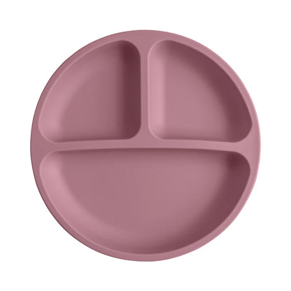 Baby Silicone Suction Dining Plate | BPA-Free Toddler Feeding Bowl | 14 Colours