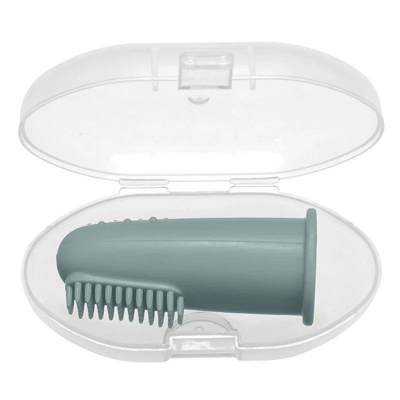 Soft Silicone Baby Finger Toothbrush | BPA-Free Infant Oral Care 0–24 Months