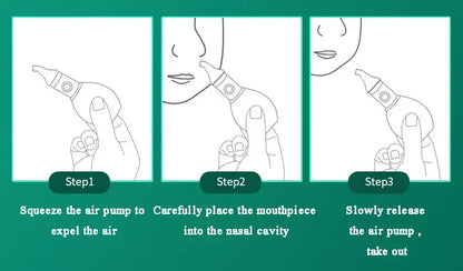 Baby Nasal Aspirator | Soft Silicone Nose Cleaner & Snot Sucker for Newborns, Anti-Backflow