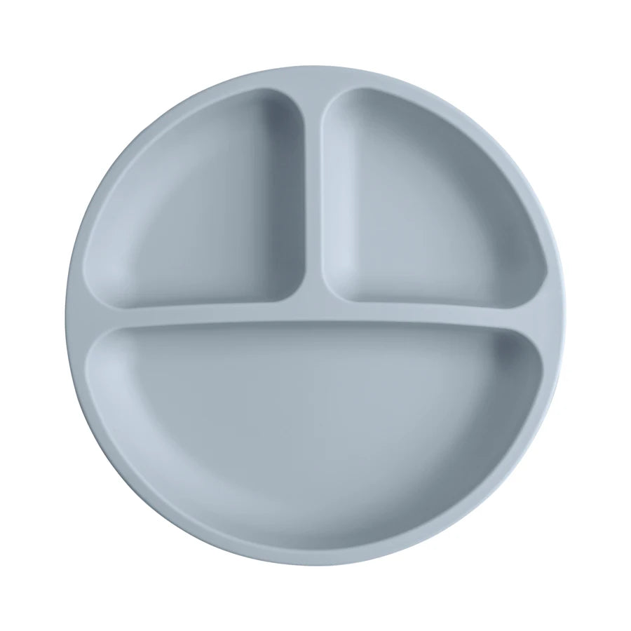 Baby Silicone Suction Dining Plate | BPA-Free Toddler Feeding Bowl | 14 Colours