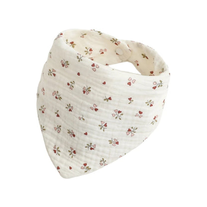 Baby Bandana Bib | Muslin Drool Bib for Teething Infants 0-12 Months