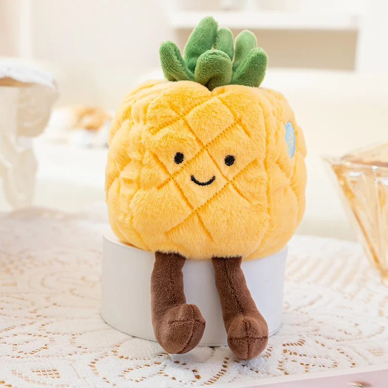 Fruit Plush Toy | Soft Stuffed Plushie for Babies & Kids | 10 Fruit Designs