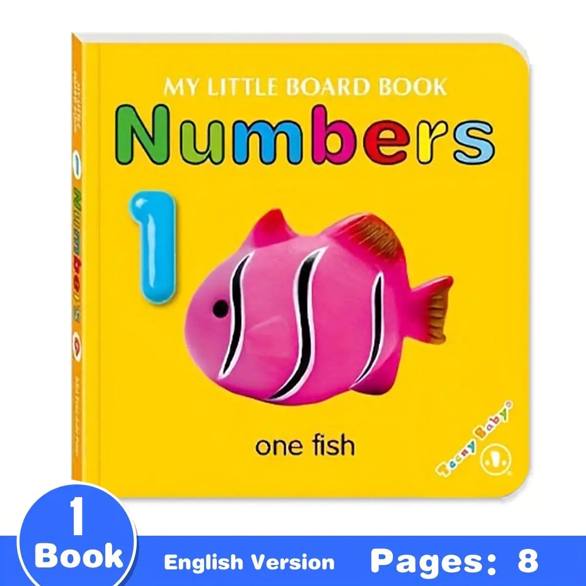 Baby Colourful Pattern Card Books | Interactive Sensory Toy for Newborn Early Development