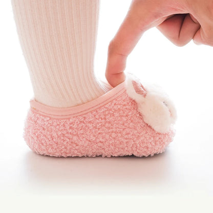 Warm Plush Baby Slippers | Soft Anti-Slip Indoor Toddler Floor Shoes | 6 Styles | 6 Months–4 Years