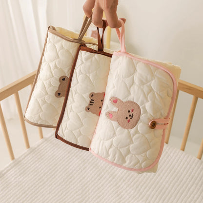 Baby Foldable Changing Mat | Portable Waterproof Nappy Change Pad for Newborns