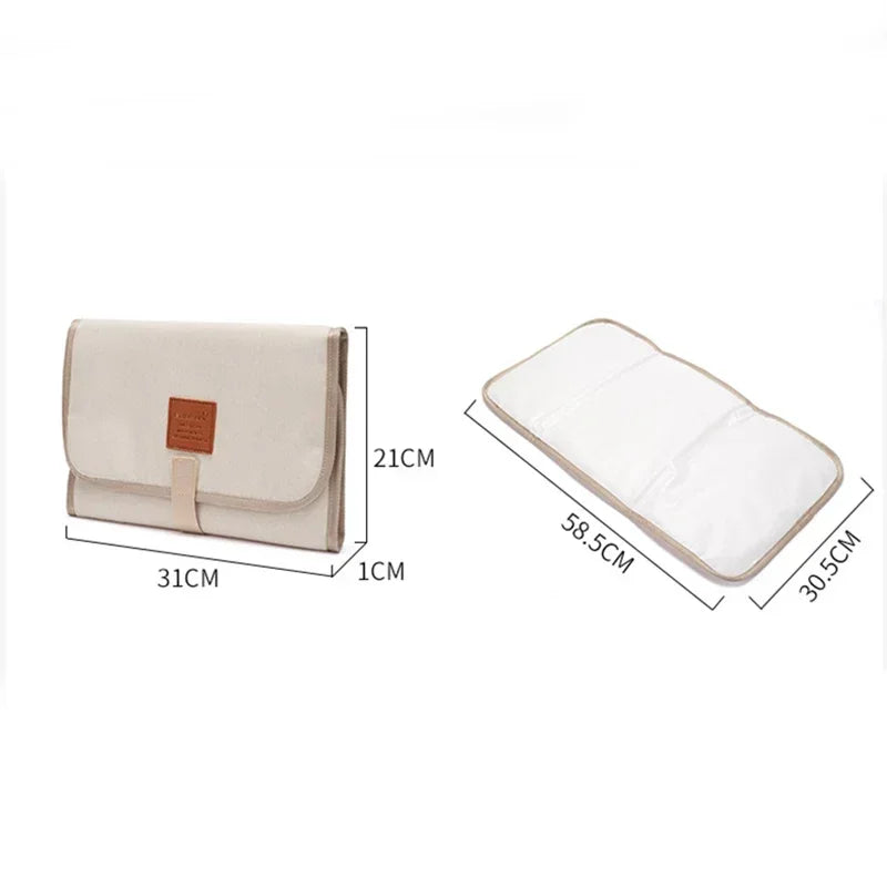 Waterproof Baby Changing Mat | Portable Foldable Nappy Change Mat for Home & Travel