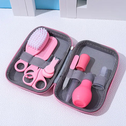 8-Piece Baby Grooming & Healthcare Kit | Nail, Hair & Thermometer Set for Newborns