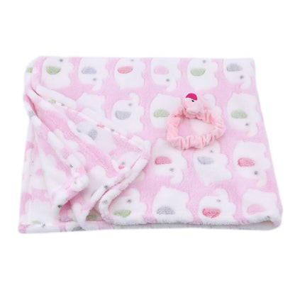 Baby Thermal Fleece Swaddle Blanket | Soft Newborn Bedding Wrap for All Seasons