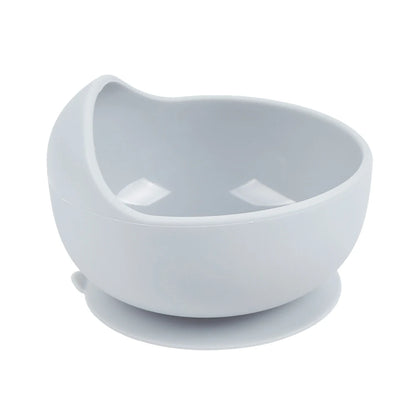 Baby Silicone Suction Bowl with Spoon | Waterproof Kids Feeding Tableware