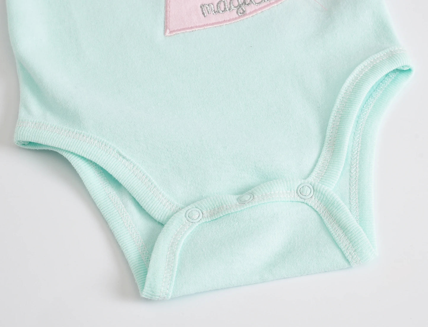 Baby Cotton Bodysuit 3-Pack | Short Sleeve Unisex Romper 0-12 Months