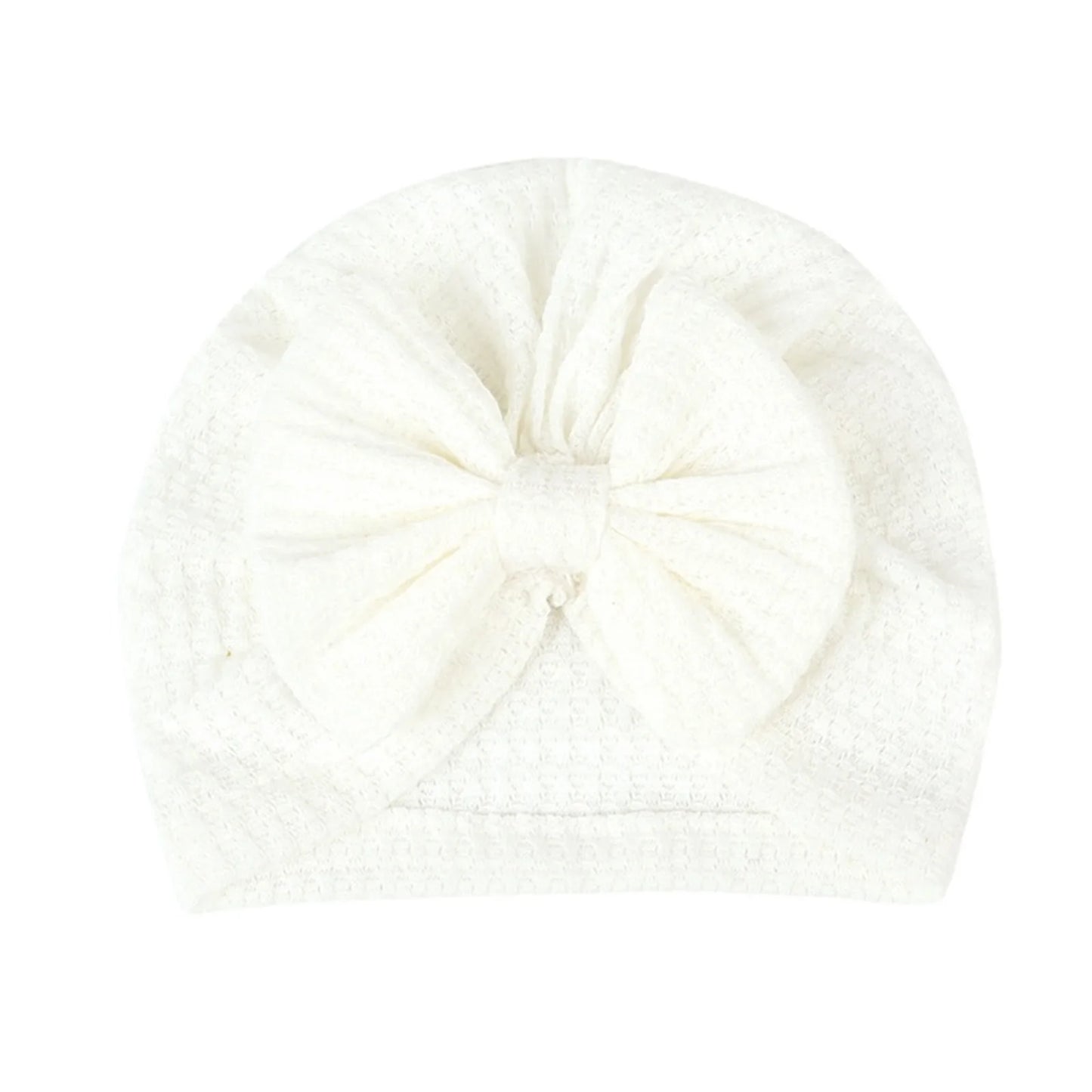 Baby Turban Bow Knot Hat | Soft Beanie Headwrap for Newborns & Toddlers