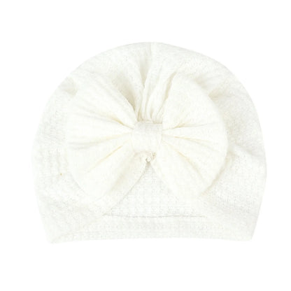 Baby Turban Bow Knot Hat | Soft Beanie Headwrap for Newborns & Toddlers