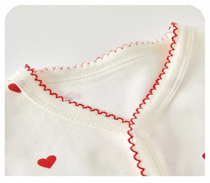 Baby Cotton Hoodie Jumpsuit | Boneless Seam Spring & Autumn Onesie 0-18 Months