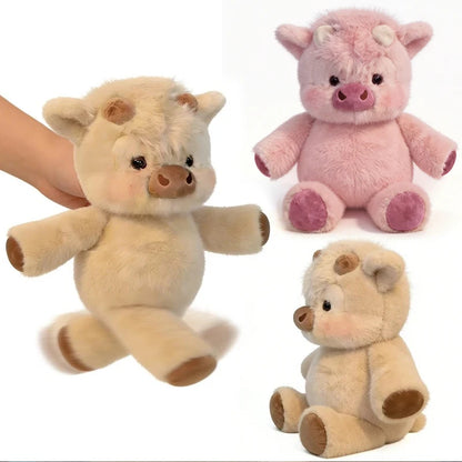 Highland Calf Plush Toy | Soft 40cm Stuffed Animal Doll for Babies & Kids