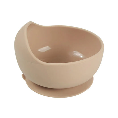 Baby Silicone Suction Bowl with Spoon | Waterproof Kids Feeding Tableware