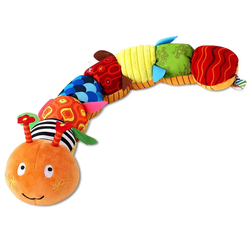 Baby Musical Caterpillar Rattle Plush Toy