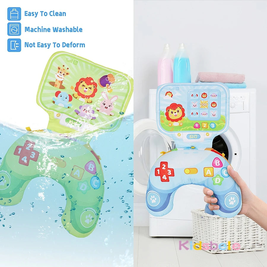 Baby Tummy Time Pillow Sensory Toy Set