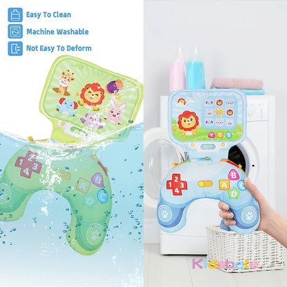 Baby Tummy Time Pillow Sensory Toy Set