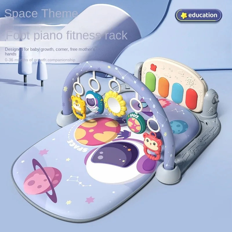 Baby Activity Gym Play Mat | Multifunctional Crawling & Sensory Mat for Infants