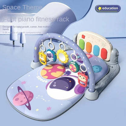 Baby Activity Gym Play Mat | Multifunctional Crawling & Sensory Mat for Infants
