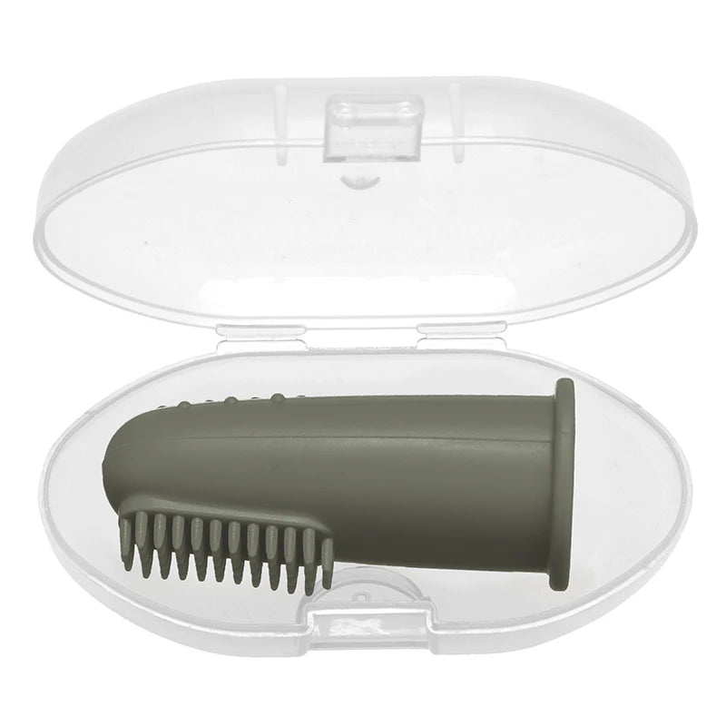 Soft Silicone Baby Finger Toothbrush | BPA-Free Infant Oral Care 0–24 Months