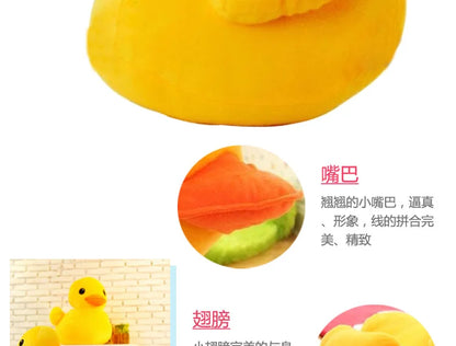 Kawaii Yellow Duck Plush Toy | Soft Stuffed Animal in 3 Sizes