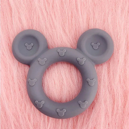 Silicone Turtle Baby Teether | Food-Grade Soft Tortoise Teething Toy | 8 Colours