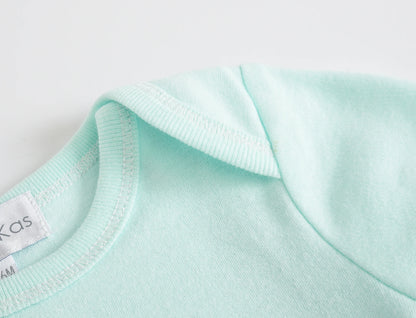 Baby Cotton Bodysuit 3-Pack | Short Sleeve Unisex Romper 0-12 Months