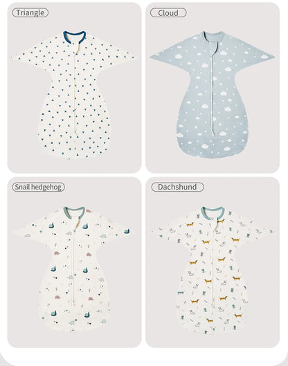 Baby Cotton Sleeping Bag | Anti-Startle Sleepsack for Newborns