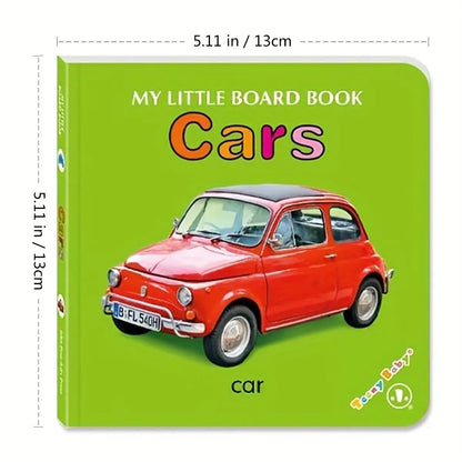 Baby Colourful Pattern Card Books | Interactive Sensory Toy for Newborn Early Development