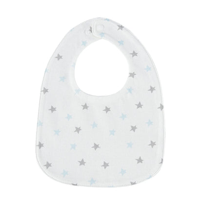 Baby Feeding Bib | Soft Cotton Adjustable Waterproof Bib for Newborns & Infants