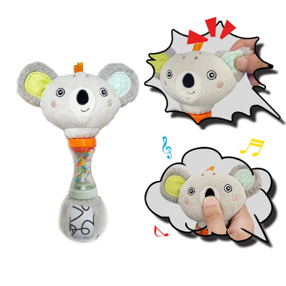 Baby Fox & Koala Hand Rattle Toy