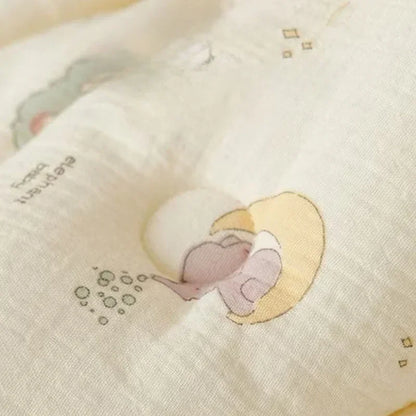 Newborn Bunny Ears Swaddle Blanket | Extra Soft Cotton Wrap