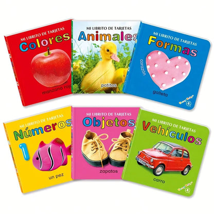 Baby Colourful Pattern Card Books | Interactive Sensory Toy for Newborn Early Development